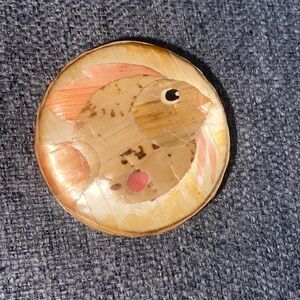 Vintage Trinket Box Made Of Bamboo Hand made T4